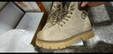 骆驼（CAMEL）王俊凯同款秋冬马丁靴户外复古情侣大黄靴凯甲系列登山工装鞋会员 G13W136121 咖啡 42 实拍图