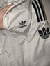 adidas情侣款复古风梭织立领夹克外套男女秋季阿迪达斯官方三叶草   亮白   S 实拍图