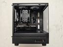 爱国者V60 海景房机箱全景无立柱MATX高颜值240水冷台式电脑台式机主机箱 黑色+极光ARGB风扇（3正2反） 实拍图