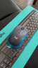 罗技（Logitech）MK275 键鼠套装 无线键鼠套装 办公键鼠套装 全尺寸 商务键鼠套装 带无线2.4G接收器 黑蓝色 实拍图