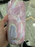 S'WELL保温杯咖啡杯大容量不锈钢保温水杯男女生礼物玫瑰晶洞530ml 实拍图