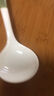 onlycook陶瓷汤勺汤匙家用长柄喝汤调羹高颜值爱心小勺子-大号一只装 实拍图