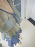柯帛（KEBO）游泳衣女分体性感比基尼钢托聚拢显瘦遮小清新保守仙女范罩衫温泉 灰蓝色（四件套） L（建议100-112斤） 实拍图