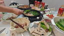 美的（Midea）电饼铛 电饼档 家用双面加热煎烤机烙饼专用锅 加大加深三明治机早餐机大尺寸烤肉抗菌电煎锅30J58 实拍图