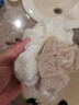 璐妲 沐浴球双色大号可挂式起泡浴花球儿童柔软浴花澡花加厚洗澡搓背洗澡球浴巾洗澡球男士沐浴花洗澡巾 大号浴花球 1个装（颜色随机） 【收藏加购 优先发货】 实拍图