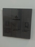 领普科技超薄智能开关E3 Pro AG玻璃蓝牙mesh2.0 已接入米家APP零火三键灰 实拍图