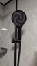 HOMK【德国】强劲增压花洒喷头家用多功能增压洗澡淋浴手持莲蓬喷头 增压单花洒【加大面板】幻夜黑 三档模式丨大水量享受畅快淋浴 实拍图