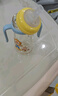 皇宠儿童水杯PPSU学饮杯宝宝吸管杯奶杯奶瓶 微V阀黄240ML+配件 实拍图