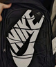 耐克（NIKE）男女双肩包背包 大容量旅行包电脑书包休闲包DV1296-010 黑白 实拍图