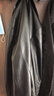 皮尔卡丹（pierre cardin）品牌高档男装 真皮皮衣男士商务休闲抗皱耐磨中青年秋冬软加绒机 加绒 不：黑色 175/L码：合适120-140斤 实拍图