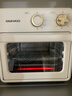 大宇（DAEWOO）空气炸烤箱 家用空气炸锅烤箱一体机 多功能10L热风循环免翻面迷你电烤箱 KX05米白色 实拍图