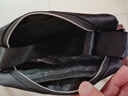 花花公子（PLAYBOY）单肩包男斜挎包休闲小背包男士包包大容量便携外出户外手机包黑色 实拍图