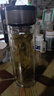 【⭐京东物流配送】高硼硅双层玻璃杯大容量泡茶杯水杯子茶水分离 【活动】 350ml 1只 实拍图