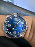 浪琴（LONGINES）【二手99新】浪琴康卡斯系列男表潜水运动防水系列自动机械男士腕表二手奢侈品腕表 【全套陶瓷圈】蓝盘钢带 L3.781.4.96.6 实拍图