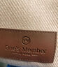 1号会员店（One's Member）仿麻手提包托特包 实拍图