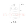 懒角落 多层裤架衣架子无痕裤架围巾架丝巾架裤夹子皮带收纳架 白色5层 实拍图