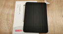 京东京造 iPad 2021保护套iPad 9/8/7代三折支架保护壳2020/2019款10.2平板防摔轻薄软壳休眠皮套深邃黑 实拍图