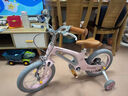 萌大圣儿童自行车3-6岁男孩女孩自行车镁合金超轻小学生自行车 粉色【升级三代】 14寸【身高90-120厘米】 实拍图