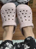 CROCS卡骆驰洞洞鞋贝雅男鞋女鞋轻便耐磨一脚蹬拖鞋休闲鞋|10126 矿石粉-6TY 37 /38(230mm) 实拍图