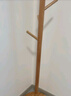 家逸衣帽架实木落地衣架卧室办公挂衣架简易衣架简约多挂钩晾衣服架子 实拍图