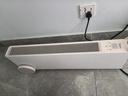 美的（Midea）【暖域无界】移动踢脚线取暖器/石墨烯语音浴室暖风机/电热电暖器/立卧电暖气家用小太阳NDS-XXF 实拍图