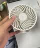 【16°C涡轮聚风】桌面夹扇制冷空气循环USB风扇卧室超静音一级能效壁挂宿舍床上用台式办公室 黑色丨可用5天丨5档强风丨可夹可挂5000m 实拍图