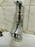 净腾洗脸盆水龙头冷热水池洗手盆龙头卫生间洗漱台浴室面盆龙头 【精铜标准款】亮银冷热+80cm管 实拍图