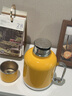 尚明（SAMADOYO）便携焖茶壶抑菌镀钛户外旅行保温杯家用办公茶水分离焖泡水杯茶具 杏黄色 600ml 实拍图
