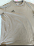 阿迪达斯 （adidas）t恤男夏季运动透气轻薄宽松棉短袖 橄榄绿/绿棕 L  实拍图