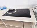 美的（Midea）一凹一平嵌入式双灶电磁炉5000W瓦凹面家用镶嵌内嵌式双头灶大功率火力双平面电磁灶电陶炉多功能 【5000瓦上门安装】左电右陶DZ50D03Q 实拍图