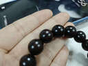 琅清小叶紫檀手串男士正宗满金星高密度二膘料佛珠文玩女款手链12mm  实拍图