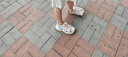 361°儿童凉鞋2025夏季男女童3-12岁透气防撞包头沙滩凉鞋 粉 38 实拍图