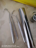 遇上佳人 不锈钢牙签金属剔牙 牙结石去除器便携式口腔牙齿清洁套装工具 实拍图