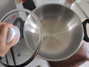 多星山东多星锅电热锅电炒锅电蒸锅多功能电锅304不锈钢多星电煮锅家用电火锅养生锅多用途锅 多星锅24cm（带1蒸格）3L 实拍图