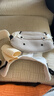 usbeesbaby新生儿横抱背带3D透气护头颈夏季透气户外轻便出行抱娃神器 牛奶白冰丝棉JDQ 实拍图