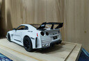 黑曼巴GTR 1:24白色小汽车模型男女小孩儿童玩具合金车模收藏摆件礼物 实拍图
