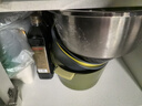 全适双层沥水篮洗菜篮塑料水果盘果蔬漏盘淘菜盆洗菜盆菜篮子北欧绿 实拍图