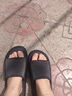 安尚芬拖鞋男士夏季新款室内家居简约轻便洗澡防滑踩屎感情侣凉拖鞋女 咖色 42-43 适合41-42（内长260MM） 实拍图
