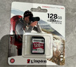 金士顿（Kingston）128GB SD存储卡 U3 V60 4K 数码相机内存卡 读速280MB/s 写速100MB/s 微单/单反相机 实拍图