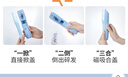 易简（yijan）自动吸发婴儿理发器儿童理发器宝宝剃头器新生儿剪发电推子X18蓝 实拍图