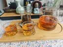 忆壶茶（YIHUTEA）玻璃茶壶泡茶家用耐高温单壶过滤泡茶神器办公室泡花茶壶茶具套装 【观山款】壶+2杯 3件 实拍图