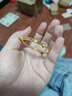 周六福（ZLF）  黄金手镯宝宝款足金999手环手饰大富大贵 计价 7.27g 实拍图
