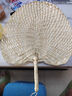 皓梵洁（HAOFANJIE）扇子蒲扇大蒲扇老式芭蕉扇夏季竹扇婴儿超大传统手工编织夏季轻便 传统蒲扇 30cm 无规格 实拍图