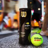 Wilson威尔胜美网比赛训练网球塑罐3粒WRT106200（球面数字随机） 实拍图