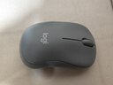 罗技（Logitech）M221 轻音鼠标 无线鼠标 办公鼠标 对称鼠标 带无线微型接收器 薄荷绿 实拍图