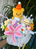 京东鲜花黄油小熊玩偶花束冰淇淋成品小众创意生日礼物女生送女友闺蜜儿童 实拍图