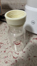 爱得利（evorie）奶瓶 新生儿奶瓶 标准口径玻璃奶瓶120ml (自带0-3个月S码圆孔) 实拍图