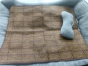 珑小宠狗窝猫窝宠物窝舒适透气四季通用泰迪大型犬小型犬中型犬狗垫子 灰色小号 56*46*15 建议15斤内 实拍图