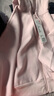 优衣库女装快干休闲拉链连帽外套长袖运动卫衣开衫479603 11 粉红色 S /155/80A 实拍图