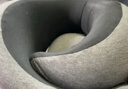 OSTRICHPILLOW GO西班牙鸵鸟枕旅行记忆棉U型飞机睡眠靠枕午睡枕头礼品礼物 黑灰色 实拍图
